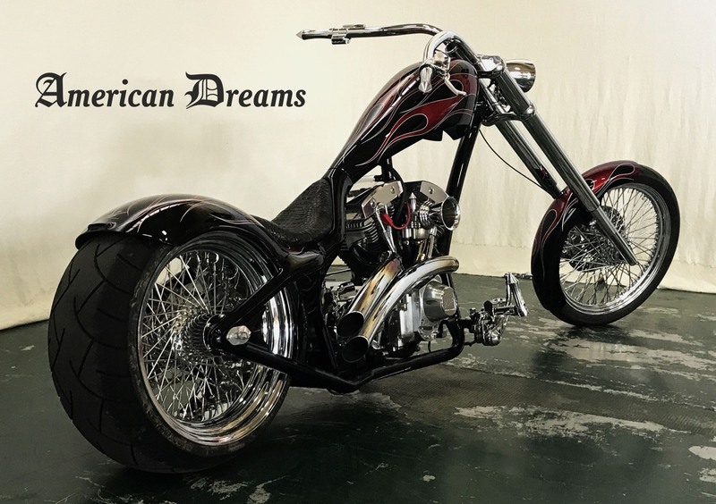 harley davidson chopper usata