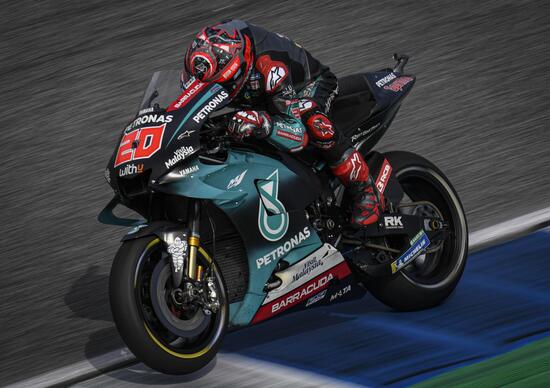 MotoGP 2019. Fabio Quartararo primo nelle FP2 in Thailandia MotoGP 2019. Fabio Quartararo primo nelle FP2 in Thailandia