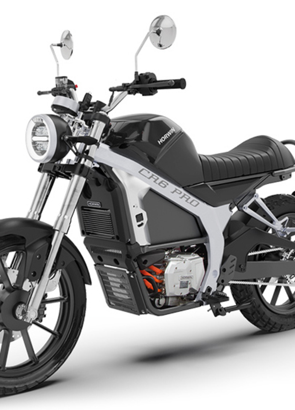 Horwin CR6 Pro, la moto elettrica con le marce
