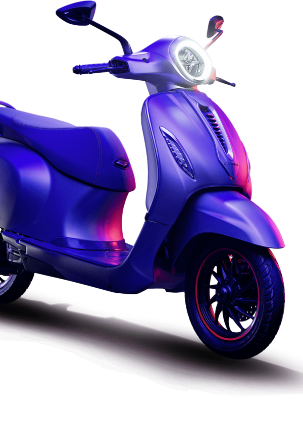 Bajaj presenta il Chetak, scooter elettrico dal look Vespa