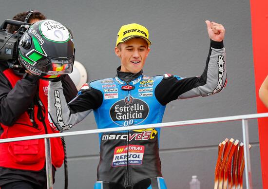 Moto3 e Moto2. Vittorie di Garcia e Binder, paura per Foggia Moto3 e Moto2. Vittorie di Garcia e Binder, paura per Foggia