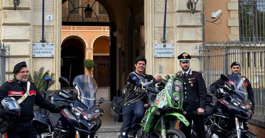 Ritrovata la KTM 690 Enduro R rubata in Sicilia all'influencer messicano