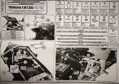 Attacchi per wingrack specifici Yamaha FJR 1300 Givi - Annuncio 7898889