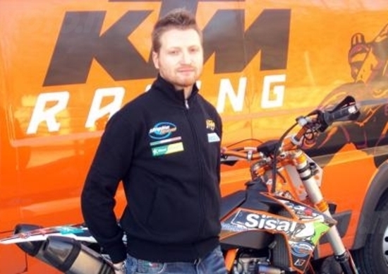 Christian Ravaglia col Team Miglio KTM Christian Ravaglia col Team Miglio KTM