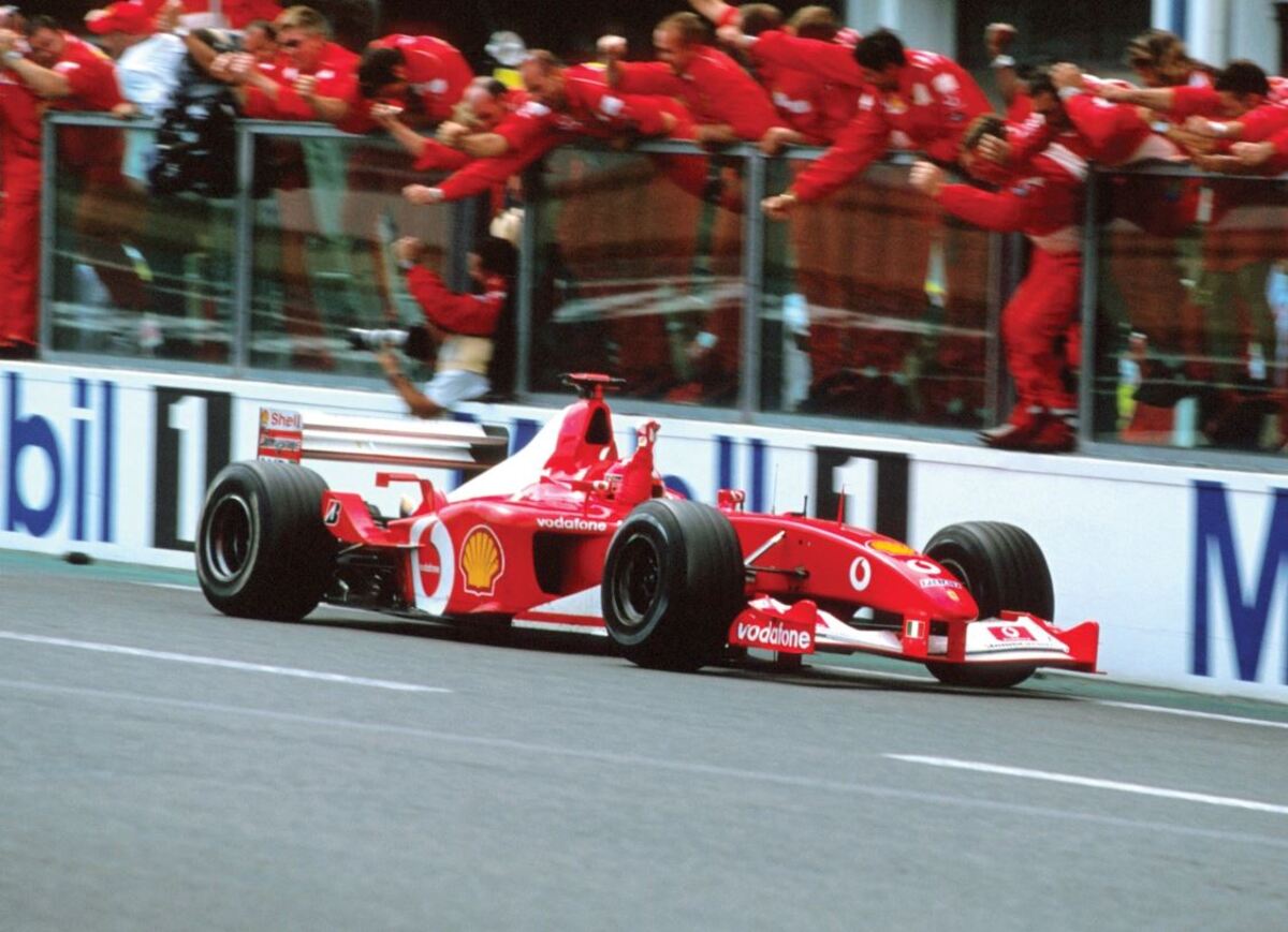 La Ferrari F2002 di Michael Schumacher venduta all'asta a 6,6 milioni di  dollari - Formula 1 - Automoto.it