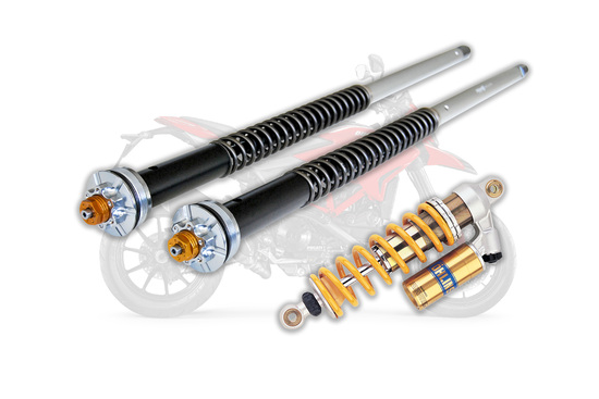 Öhlins e Andreani per la Ducati Hypermotard 950 Öhlins e Andreani per la Ducati Hypermotard 950