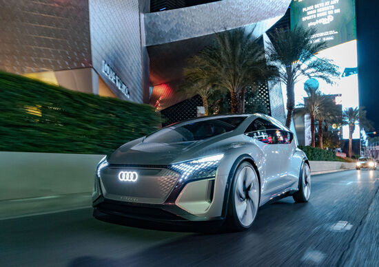 Audi AI:ME, al CES la concept che si controlla con lo sguardo Audi AI:ME, al CES la concept che si controlla con lo sguardo