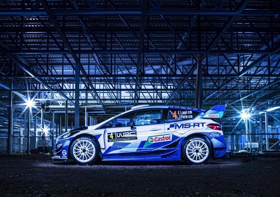 Ecco la nuova livrea della Fiesta WRC di M-Sport Ecco la nuova livrea della Fiesta WRC di M-Sport