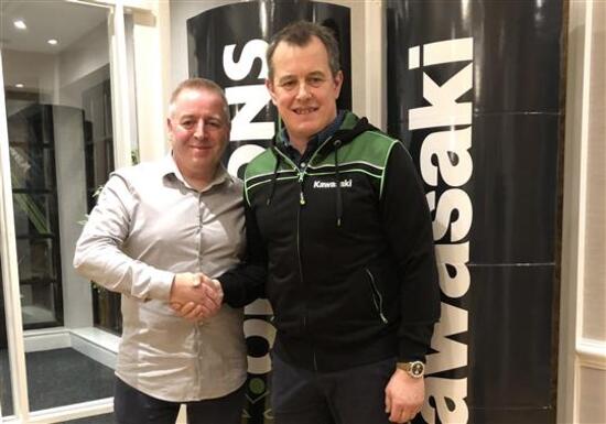 John McGuinness: 2020 con Kawasaki John McGuinness: 2020 con Kawasaki