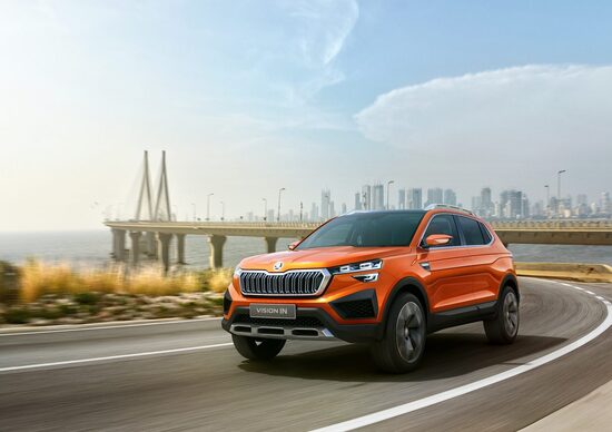 Skoda Vision IN concept presentata in anteprima a Nuova Delhi Skoda Vision IN concept presentata in anteprima a Nuova Delhi
