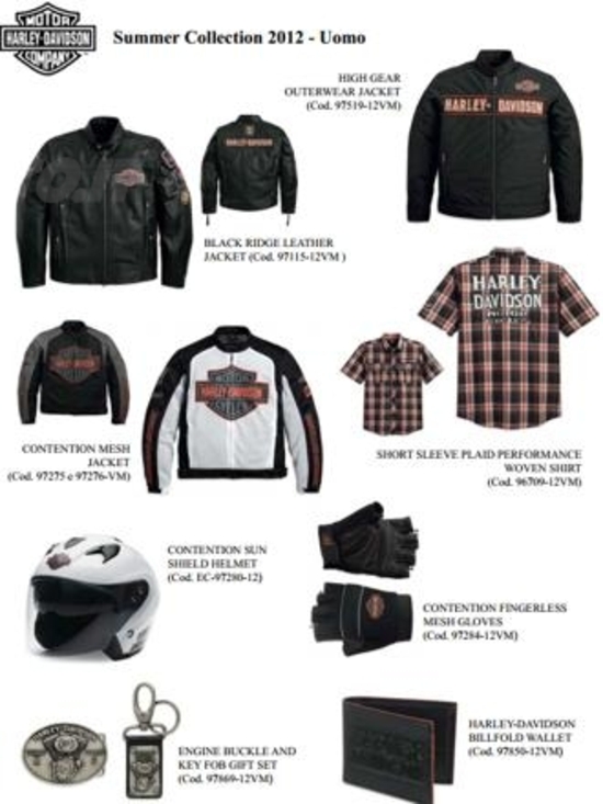 Collezione Harley-Davidson Summer 2012 Collezione Harley-Davidson Summer 2012