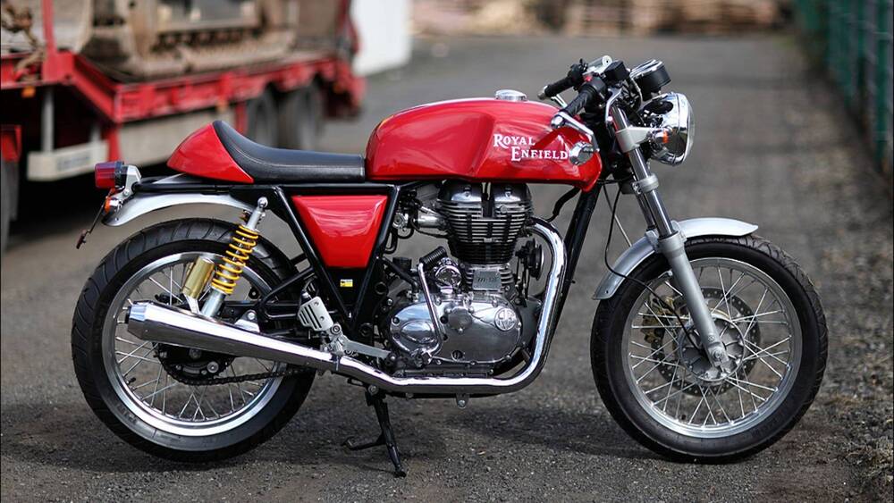 used royal enfield continental gt