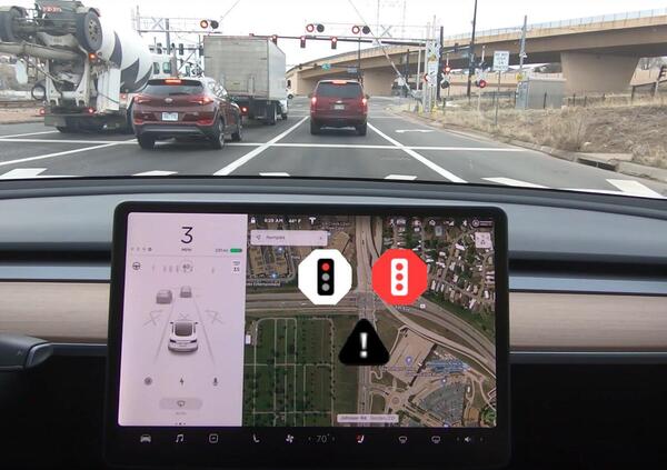 La prossima versione dell Autopilot Tesla farà fermare le auto ai semafori