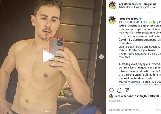 Jorge Lorenzo ai fan: “Più che a guidare, ora penso ai viaggi e alle feste Jorge Lorenzo ai fan: “Più che a guidare, ora penso ai viaggi e alle feste