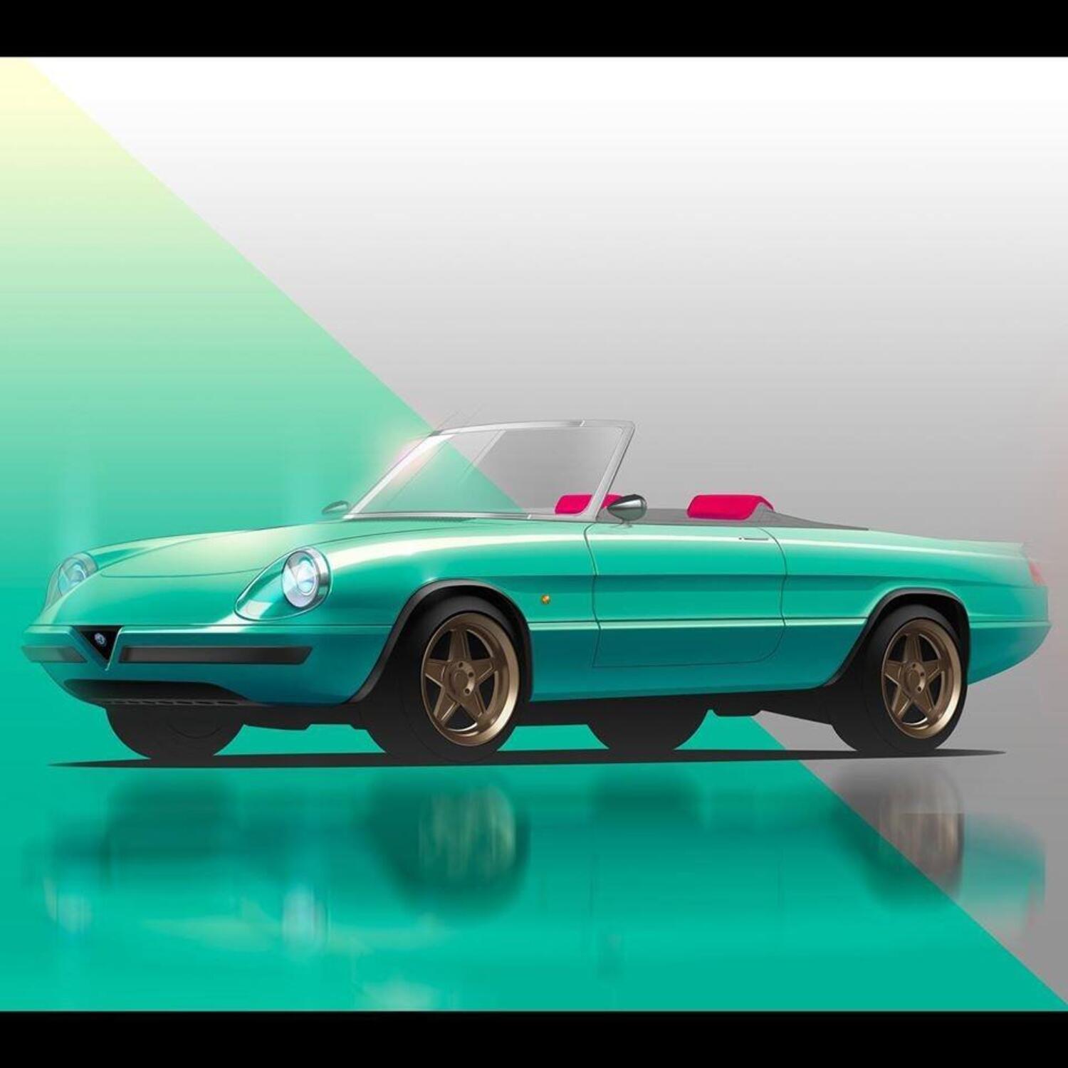 Alfa Romeo Duetto Spider, Garage Italia la renderà elettrica?