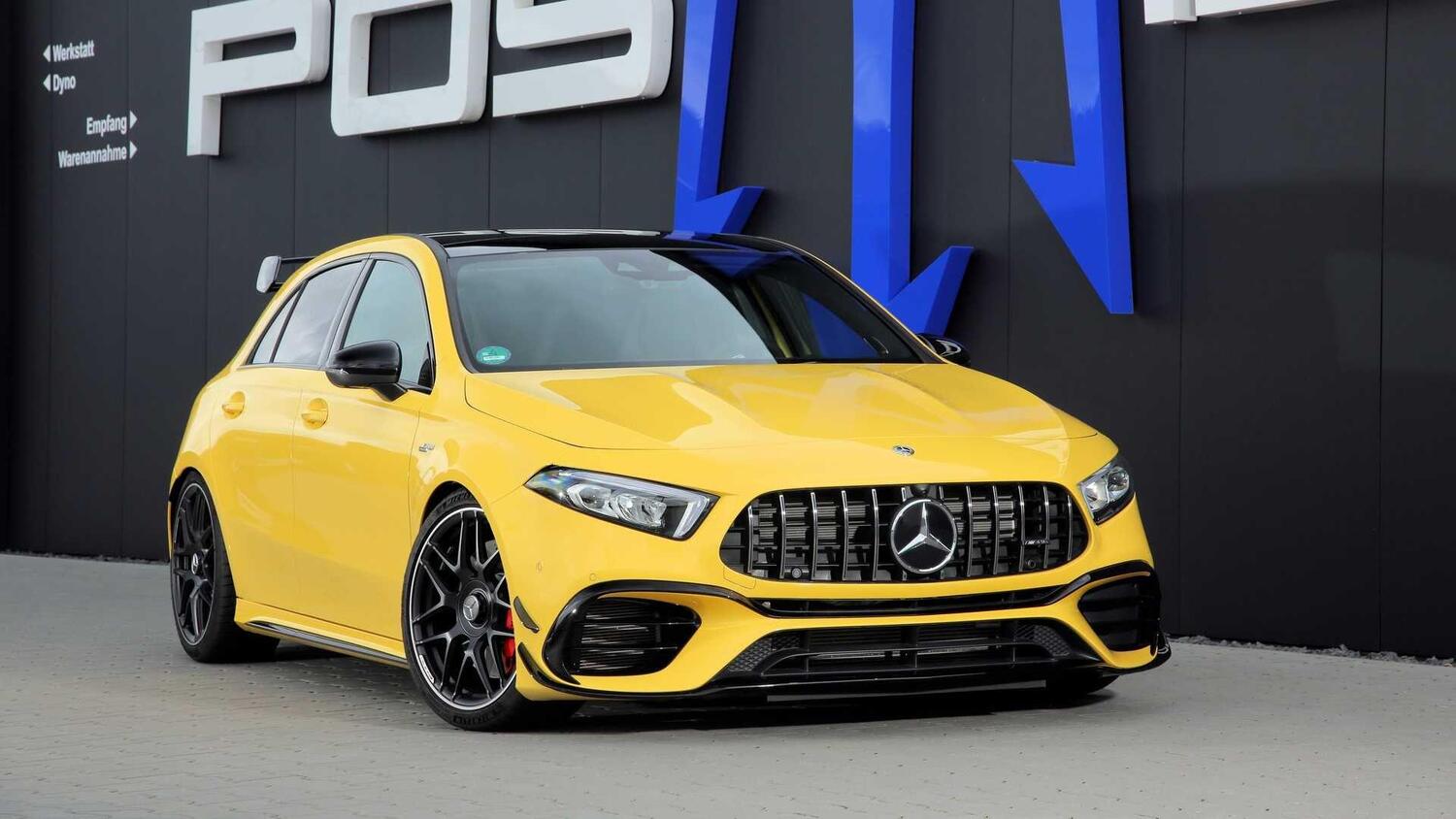 Posaidon AMG A45 RS: 525CV, 0-100 in 3.4s e 323km/h di velocità massima