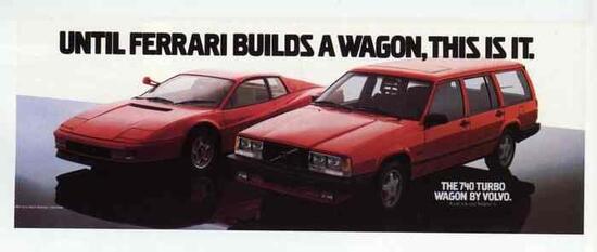 E pensare che tra un po' da Maranello li fregano, gli svedesi, con il nuovo FUV