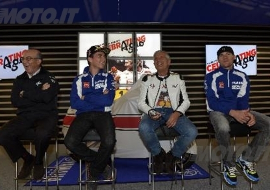 Agostini Festeggia 70 anni nel paddock di Silverstone Agostini Festeggia 70 anni nel paddock di Silverstone