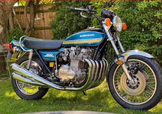 Kawasaki Z1 Super Six: trasformazione a sei cilindri Kawasaki Z1 Super Six: trasformazione a sei cilindri