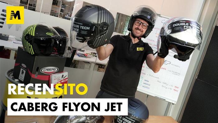 Caberg FLYON Jet. Recensione casco jet in fibra e carbonio. - Accessori -  Moto.it