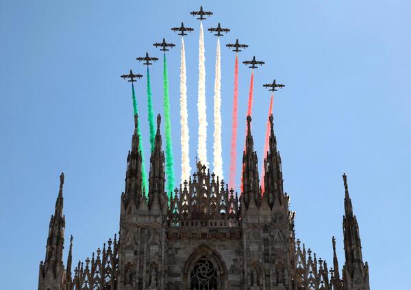 Perch&eacute; stanno passando le Frecce Tricolori? Ecco dove e quando ricapiter&agrave;