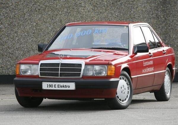 Mercedes 190 E Elektro, l’elettrico premium di 30 anni fa
