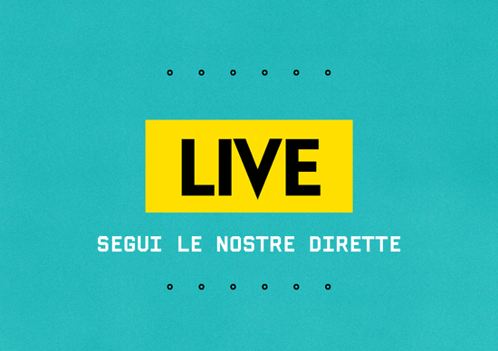 Ecco il programma delle nostre dirette (sui nostri social e sul sito) Ecco il programma delle nostre dirette (sui nostri social e sul sito)