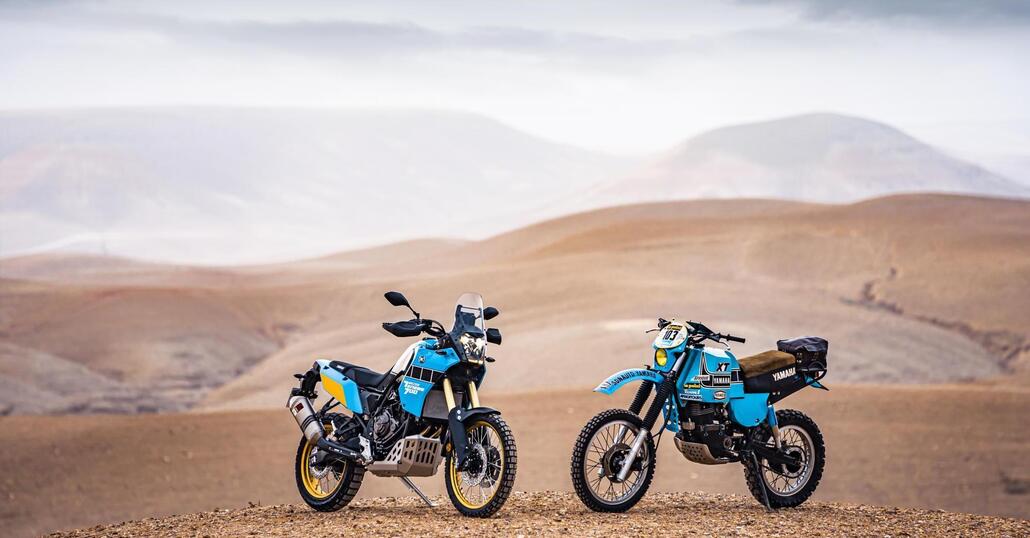 Yamaha Ténéré 700 Rally Edition: il confronto con la XT 600 del 1983