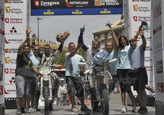 Nicola Dutto ha corso in moto alla Baja Aragon! Nicola Dutto ha corso in moto alla Baja Aragon!