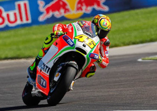 Rossi: Almeno non sono caduto Rossi: Almeno non sono caduto