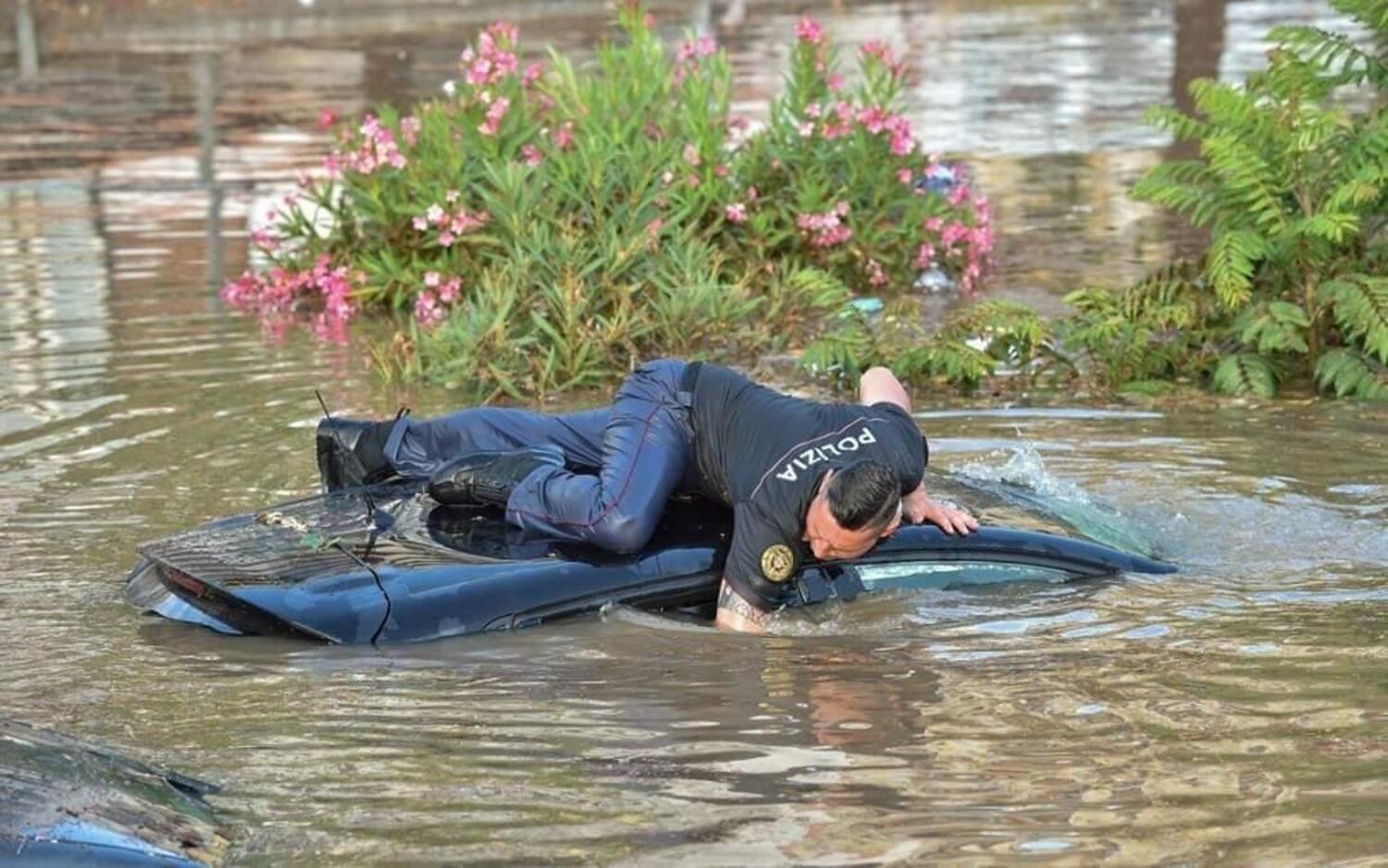 Palermo: le immagini della bomba d'acqua che ha sconvolto la città