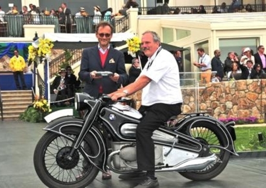 La BMW R7 vince il Cours d'Elégance a Pebble Beach La BMW R7 vince il Cours d'Elégance a Pebble Beach