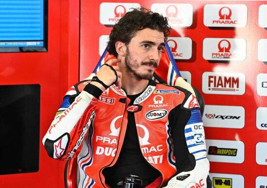MotoGP Brno. Bagnaia cade nelle FP1 e si frattura una tibia MotoGP Brno. Bagnaia cade nelle FP1 e si frattura una tibia