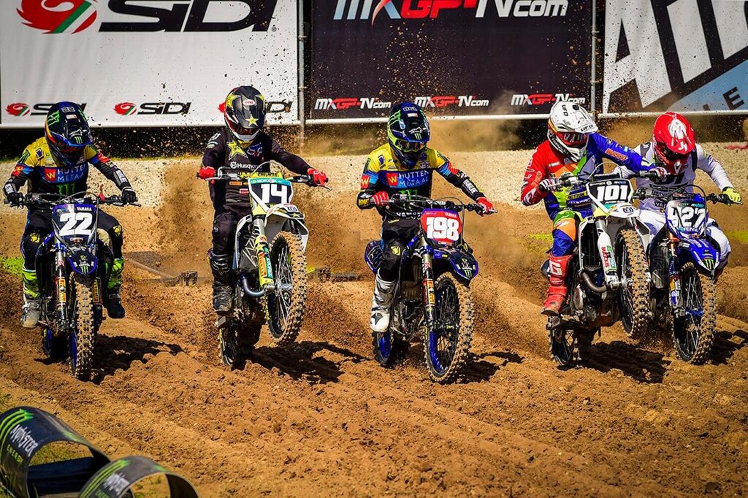 MX 2020. GP di Kegums, Guadagnini 3° nella EMX250