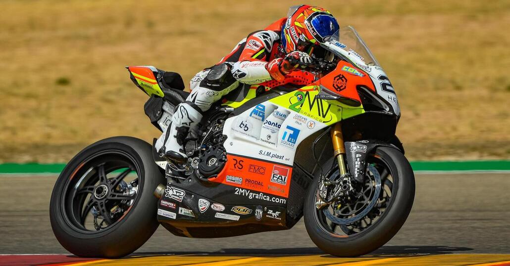 SBK 2020, GP Teruel: Rinaldi è il più veloce nelle FP1 ad Aragon