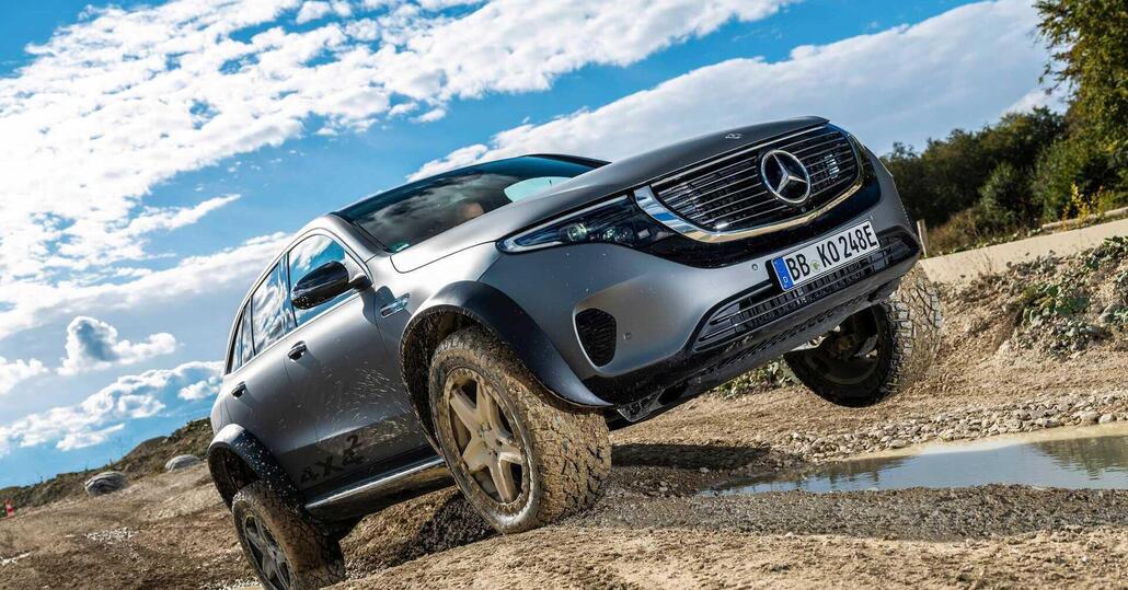 Classe G diventa elettrico? Ecco EQC 4x4² il fuoristrada BEV Mercedes