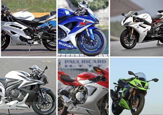 Moto, consigli per gli acquisti: 6 Supersport 600 usate Moto, consigli per gli acquisti: 6 Supersport 600 usate