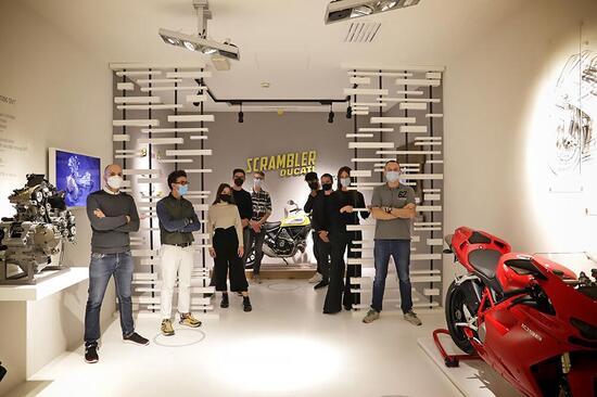 Lo Scrambler Contest Ducati vinto da sei studenti dello IAAD Lo Scrambler Contest Ducati vinto da sei studenti dello IAAD