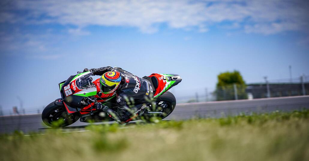 MotoGP 2020: Lorenzo Savadori sull'Aprilia RS-GP
