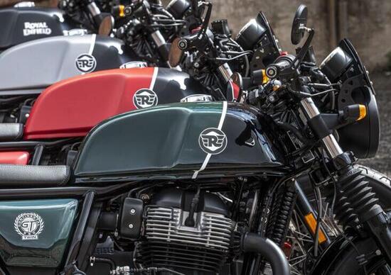 Royal Enfield Interceptor e Continental GT: limited edition da Valentino Motor Company Royal Enfield Interceptor e Continental GT: limited edition da Valentino Motor Company