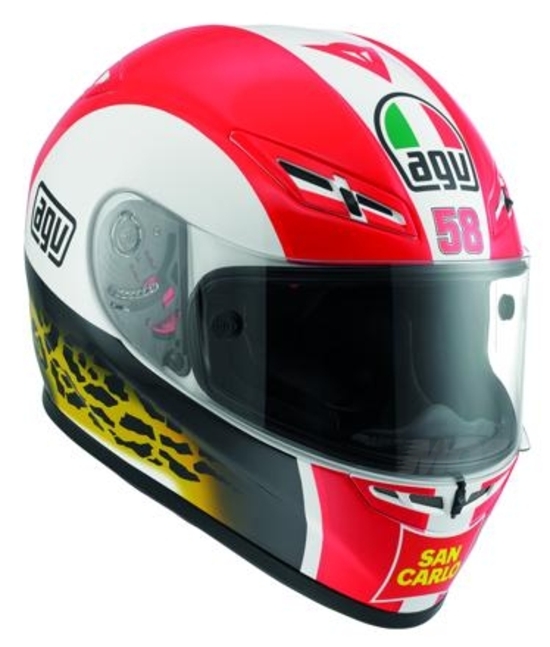Caschi AGV Simoncelli Tribute Helmets Caschi AGV Simoncelli Tribute Helmets