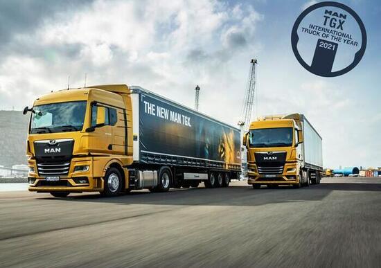 MAN TGX nominato International Truck of the Year per il 2021 MAN TGX nominato International Truck of the Year per il 2021