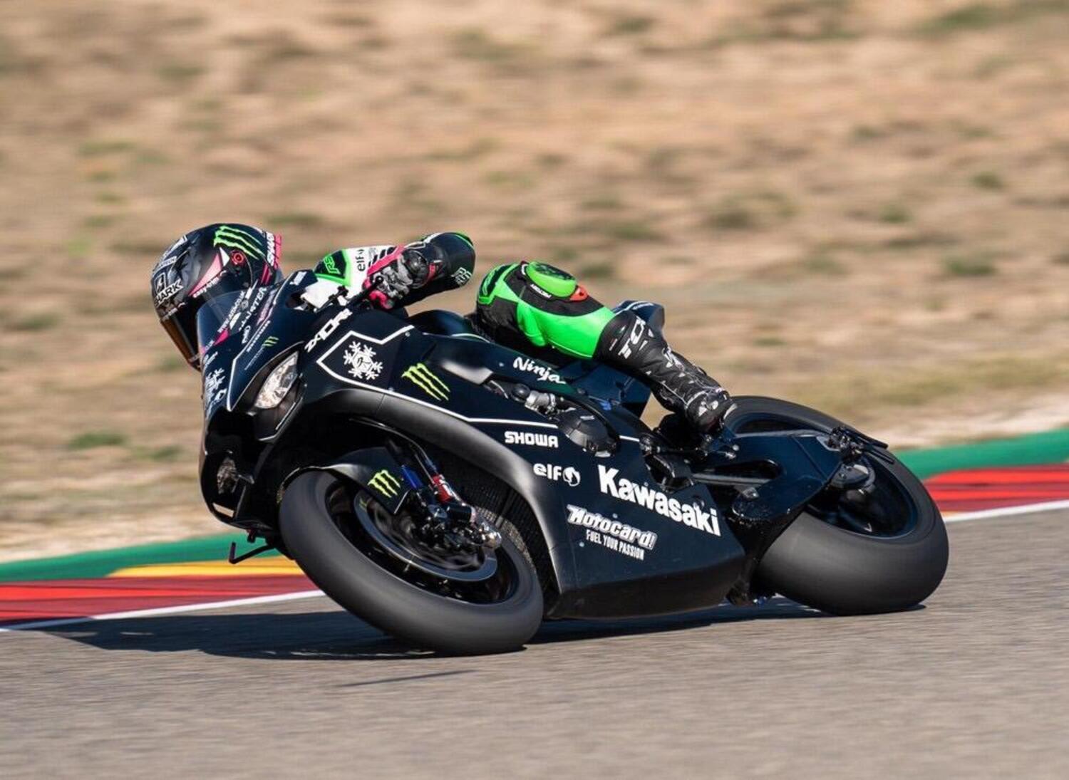 Superbike, fine anticipata per i test Kawasaki ad Aragón