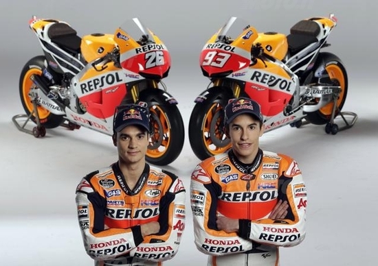 Presentato il team Honda HRC 2013 Presentato il team Honda HRC 2013