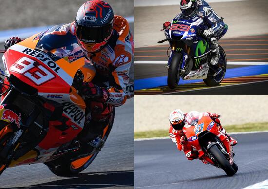 MotoGP: Stoner, Lorenzo o Marquez il rivale più forte di Valentino Rossi? MotoGP: Stoner, Lorenzo o Marquez il rivale più forte di Valentino Rossi?