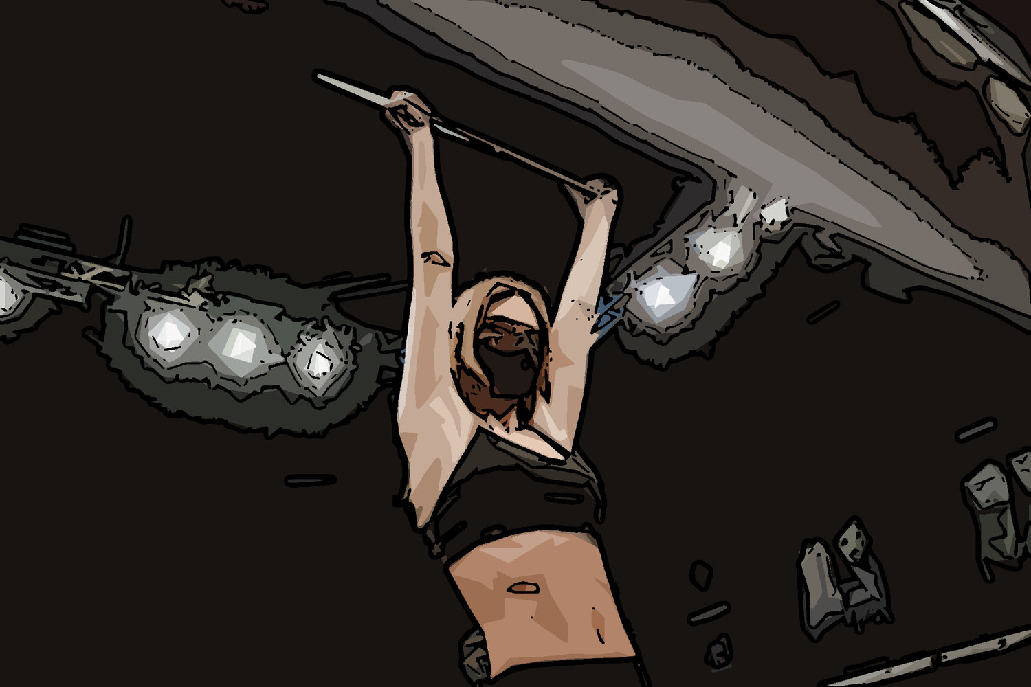 Milano Boxing Night 2021, round girl