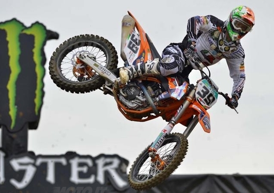 Motocross. Guarneri: E' bello combattere con i piloti ufficiali Motocross. Guarneri: E' bello combattere con i piloti ufficiali