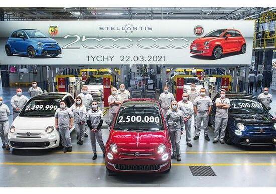 Fiat 500, prodotto a Tychy l'esemplare numero 2.500.000 Fiat 500, prodotto a Tychy l'esemplare numero 2.500.000