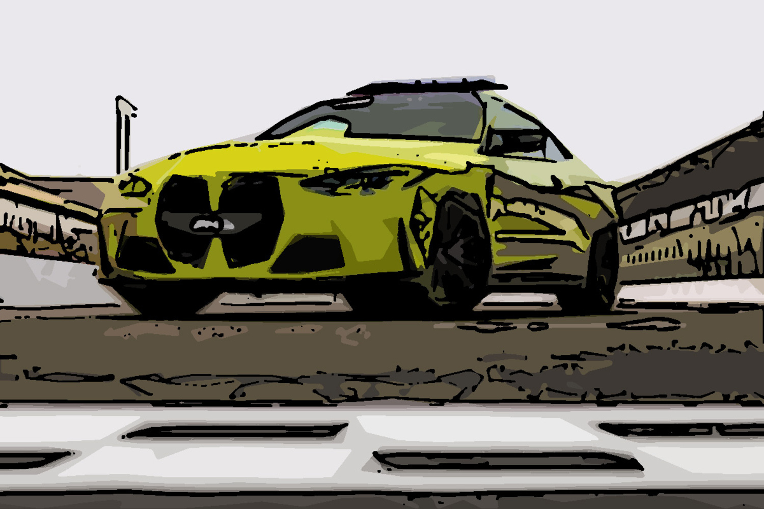 BMW M4 MotoGP Safety Car