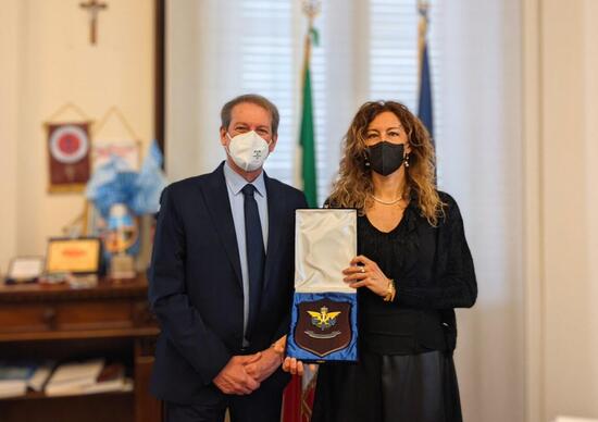 Il Ministro Erika Stefani ha incontrato il Presidente FMI Giovanni Copioli Il Ministro Erika Stefani ha incontrato il Presidente FMI Giovanni Copioli